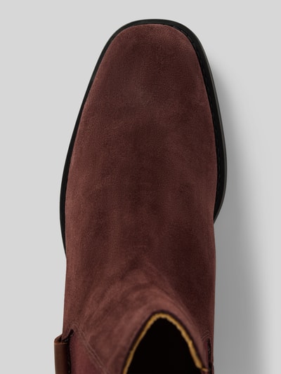 Produktfoto, Stiefeletten aus echtem Rindvelours Modell 'Fayy' von GANT, braunes Wildleder, glatte Oberfläche, Damen Stiefeletten von GANT