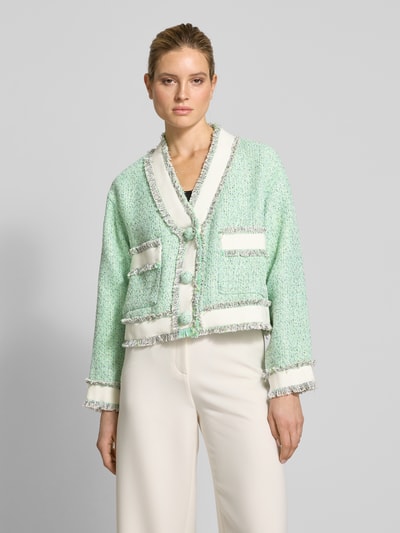 Essentiel Jacke in Bouclé-Optik Modell 'Hoola' Mint 4