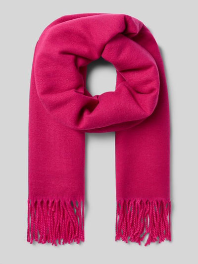 Kurt Beines Schal mit Viskose-Anteil Pink 1