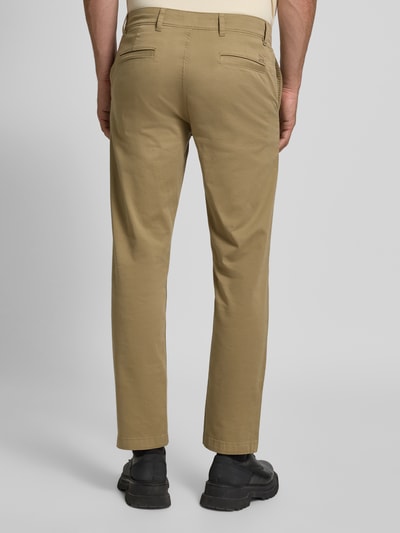 BOSS Orange Regular fit chino van katoenmix Beige - 5