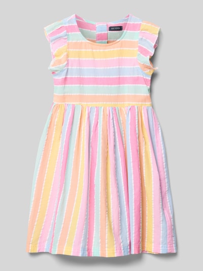 Blue Seven Kleid mit Rüschen Rosa 1