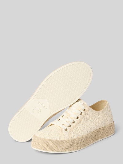 Tamaris Sneakers met vetersluiting Offwhite - 4