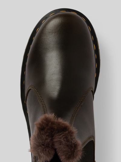 Dr. Martens Chelsea boots met labeldetail Taupe - 3
