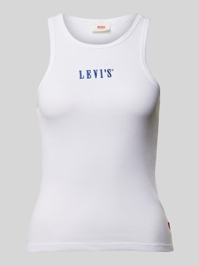 Levi's® Tanktop met labelstitching Wit - 2