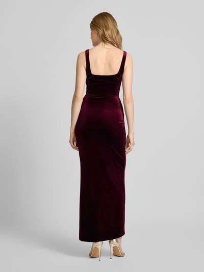 Forever New Abendkleid mit Karree-Ausschnitt Dunkelrot 5