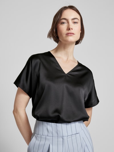 Herzensangelegenheit Bluse mit Seiden-Anteil Black 3