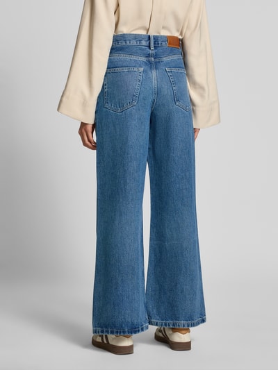 Tommy Hilfiger Wide Leg Jeans aus Lyocell Bleu Melange 5