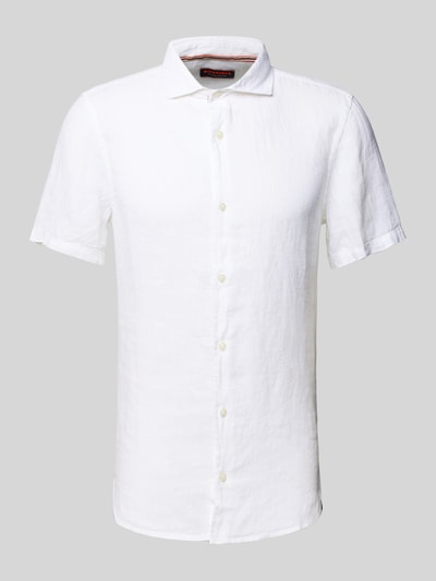 Superdry Regular Fit Freizeithemd aus reinem Leinen Weiss 2