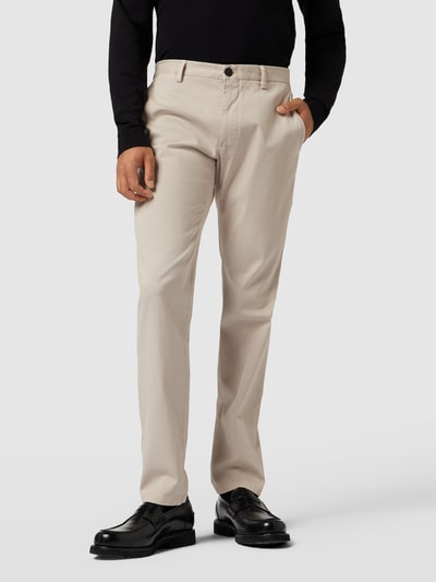 Windsor Chino met achterzakken Beige - 4