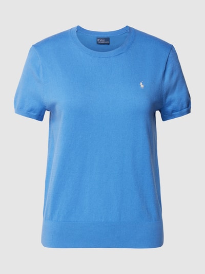 Polo Ralph Lauren T-Shirt mit Label-Stitching Bleu 2