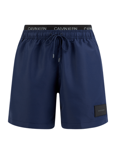 Calvin Klein Underwear Zwembroek met logo Donkerblauw - 1