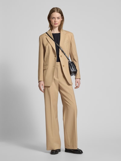 Weekend Max Mara Blazer mit Reverskragen Modell 'MATERIA' Camel 1