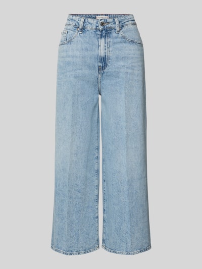 Tommy Hilfiger Regular Fit Wide Leg Jeans aus reiner Baumwolle Jeansblau 2