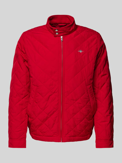 Gant Steppjacke mit Stehkragen Rot 2