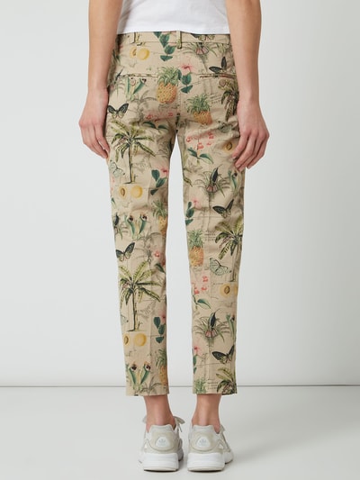 Mason's Chino mit Allover-Muster  Sand 5