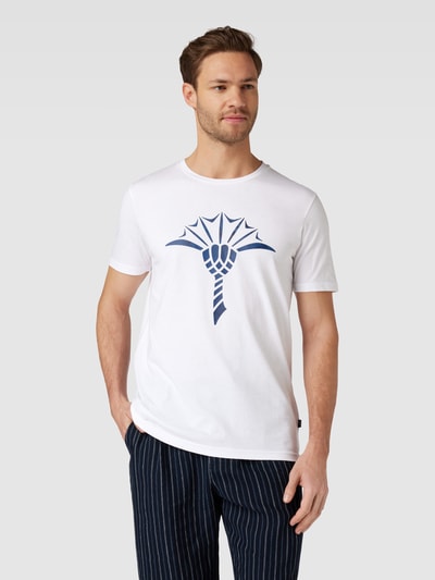 JOOP! Collection T-Shirt mit Logo-Print Modell 'Alerio' Weiss 4