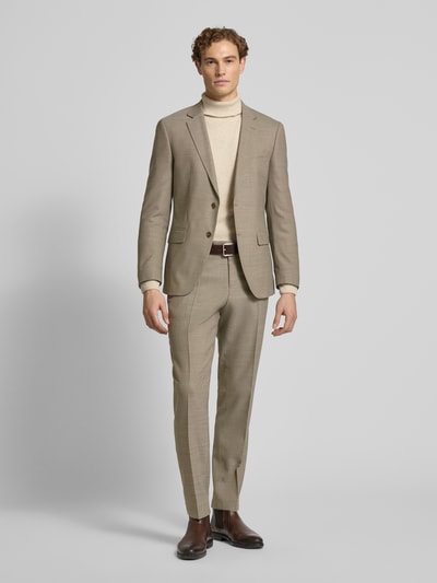 BOSS Slim Fit Anzug aus Schurwoll-Mix Modell 'H-HUGE-2Pcs-253' Beige 1