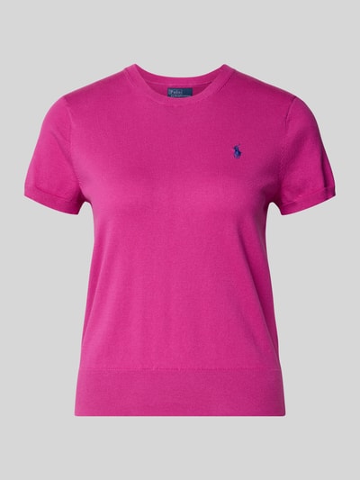 Polo Ralph Lauren Strickshirt mit Logo-Stitching Pink 2