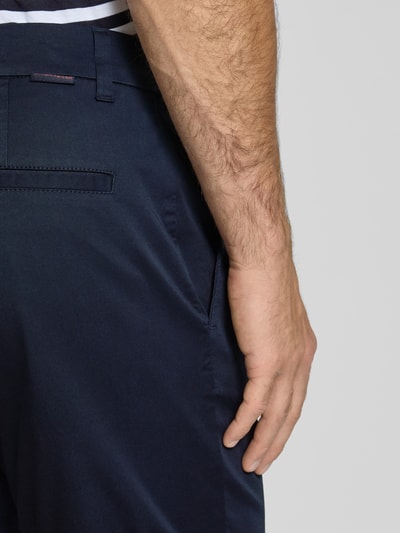 Tom Tailor Regular Fit Chinoshorts aus Baumwoll-Mix Marine 3