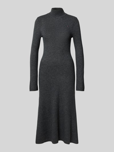 Tommy Hilfiger Regular Fit Freizeitkleid aus reiner Wolle Hellgrau 2