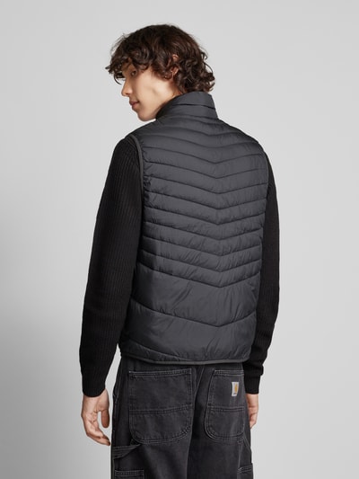 Jack & Jones Steppweste mit Stehkragen Modell 'STATE' Anthrazit 5