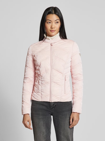 Guess Steppjacke mit Stehkragen Modell 'NEW VONA' Rosa 4