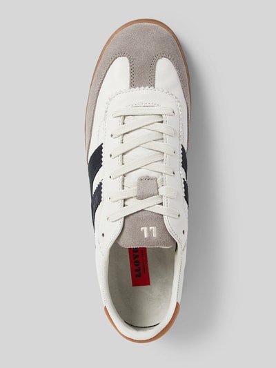 Lloyd Sneaker mit Label-Stitching Modell 'ELIAN' Weiss 3