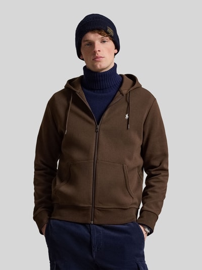 Polo Ralph Lauren Bluza rozpinana o kroju regular fit z mieszanki bawełny Średniobrązowy 4