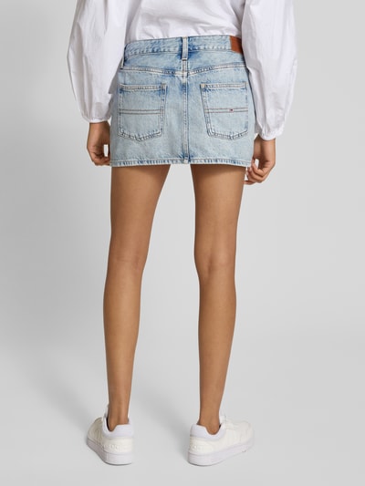 Tommy Jeans Spódnica jeansowa micro mini z mieszanki bawełny i lyocellu Jasnoniebieski 5