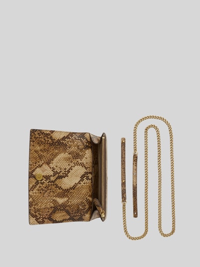 Lauren Ralph Lauren Clutch aus echtem Leder Modell 'ADAIR II-WALLET' Beige 3