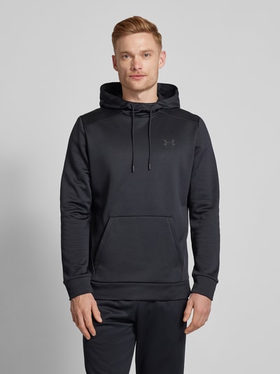 Under Armour Hoodie mit Label-Print Black 4