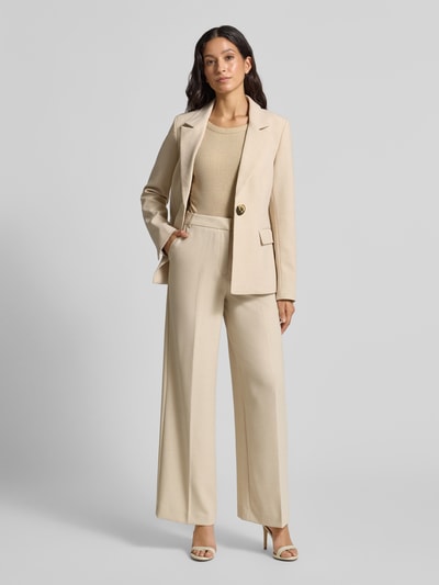 Forever New Blazer mit Knopfverschluss Sand 1