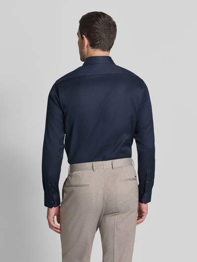 BOSS Koszula biznesowa o kroju regular fit z czystej bawełny model 'H-JOE-SP' Ciemnoniebieski 5