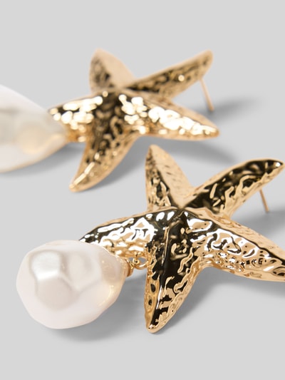 Self-Portrait Ohrringe mit Steckverschluss Gold 3