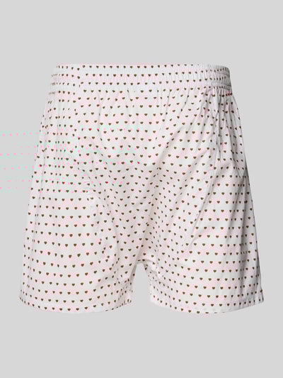 POCKIES Boxershort met elastische band in een set van 2 stuks Rood - 3