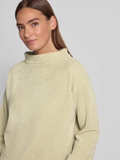 OPUS Sweatshirt met 3/4-mouwen, model 'Goheme' Mintgroen - 3