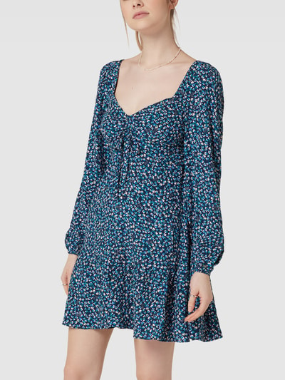 Tommy Jeans Mini-jurk met all-over bloemenmotief, model 'DITSY' Marineblauw - 4