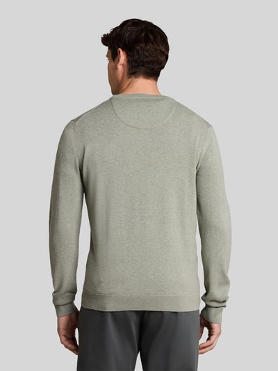 Tom Tailor Regular Fit Pullover aus reiner Baumwolle Mint 5