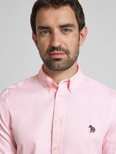 PAUL SMITH Freizeithemd mit Knopfleiste Hellrosa 3