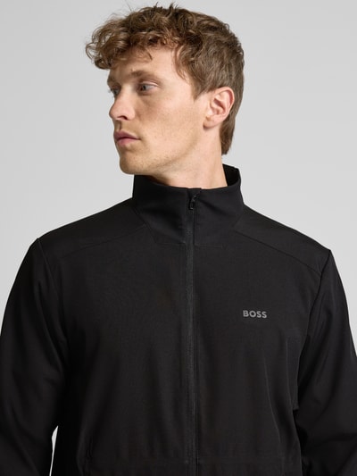 BOSS Green Regular Fit Sweatjacke mit Reißverschlusstaschen Modell 'CRUISELITE' Black 3