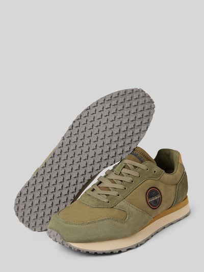 Napapijri Sneaker mit Schnürverschluss Modell 'NOVA' Oliv 4