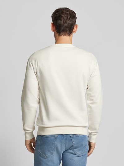 Tom Tailor Denim Sweatshirt mit Logo-Print Beige 5