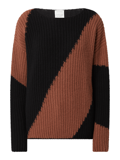 Armedangels Pullover met elastische zoom, model 'Saadie' Zwart - 2