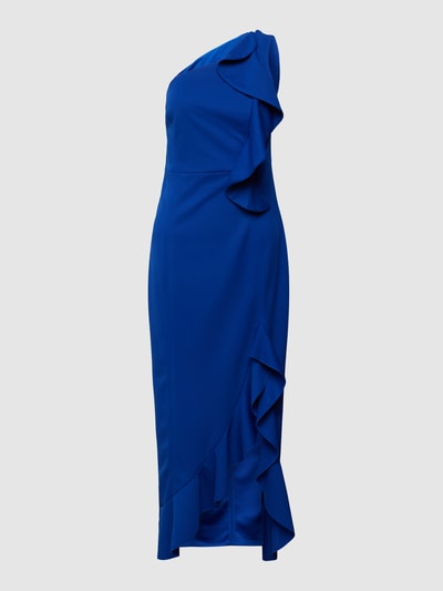 Paradi Abendkleid mit One-Shoulder-Träger Royal 2