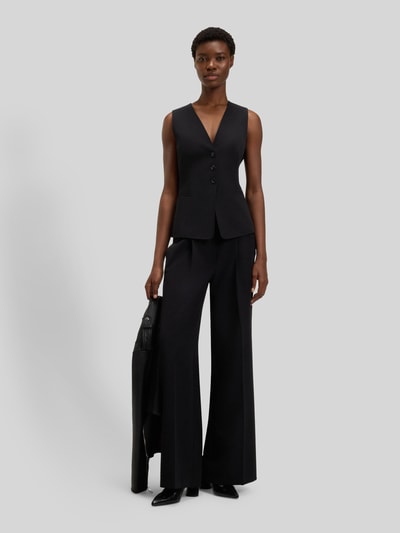 BOSS Orange Slim Fit Weste mit 3-Knopf-Verschluss Black 1