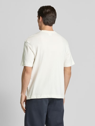 SELECTED HOMME Relaxed fit T-shirt met ronde hals Zand - 5