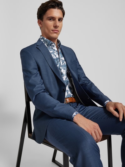 OLYMP Level Five Slim Fit Business-Hemd mit Knopfleiste Bleu 3