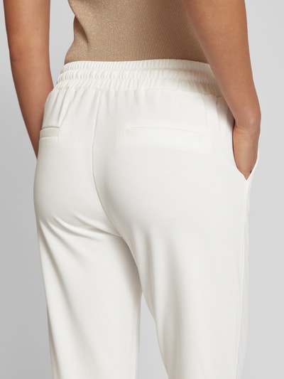 ICHI Sweatpants in verkürzter Passform Modell 'KATE' Offwhite 3