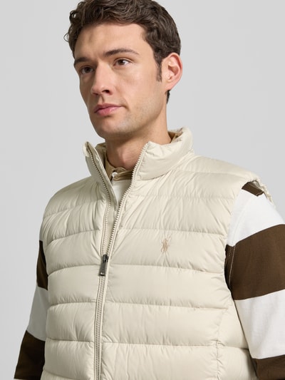 Polo Ralph Lauren Regular Fit Weste in Stepp-Optik Sand 3