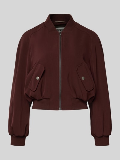 Drykorn Blazer mit Reißverschluss Modell 'MARHAM' Bordeaux 2